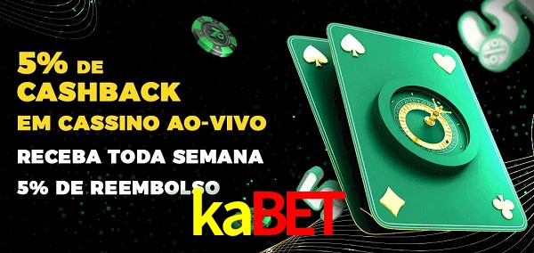 Promoções do cassino ao Vivo kabet